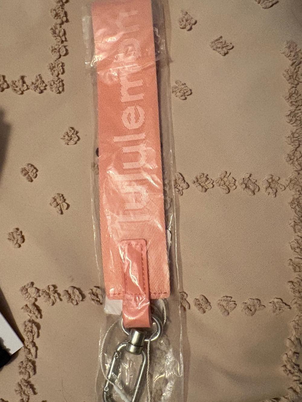 Lululemon Never Lost Keychain / Wristlet Strap